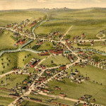 Vintage Map of North Berwick amine